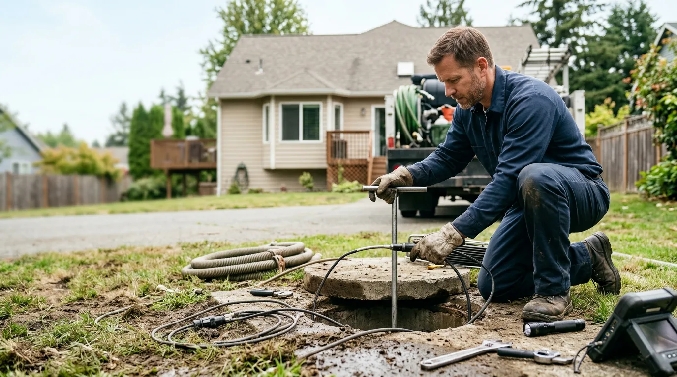 Septic Tank Pumping in Deep Water, WV